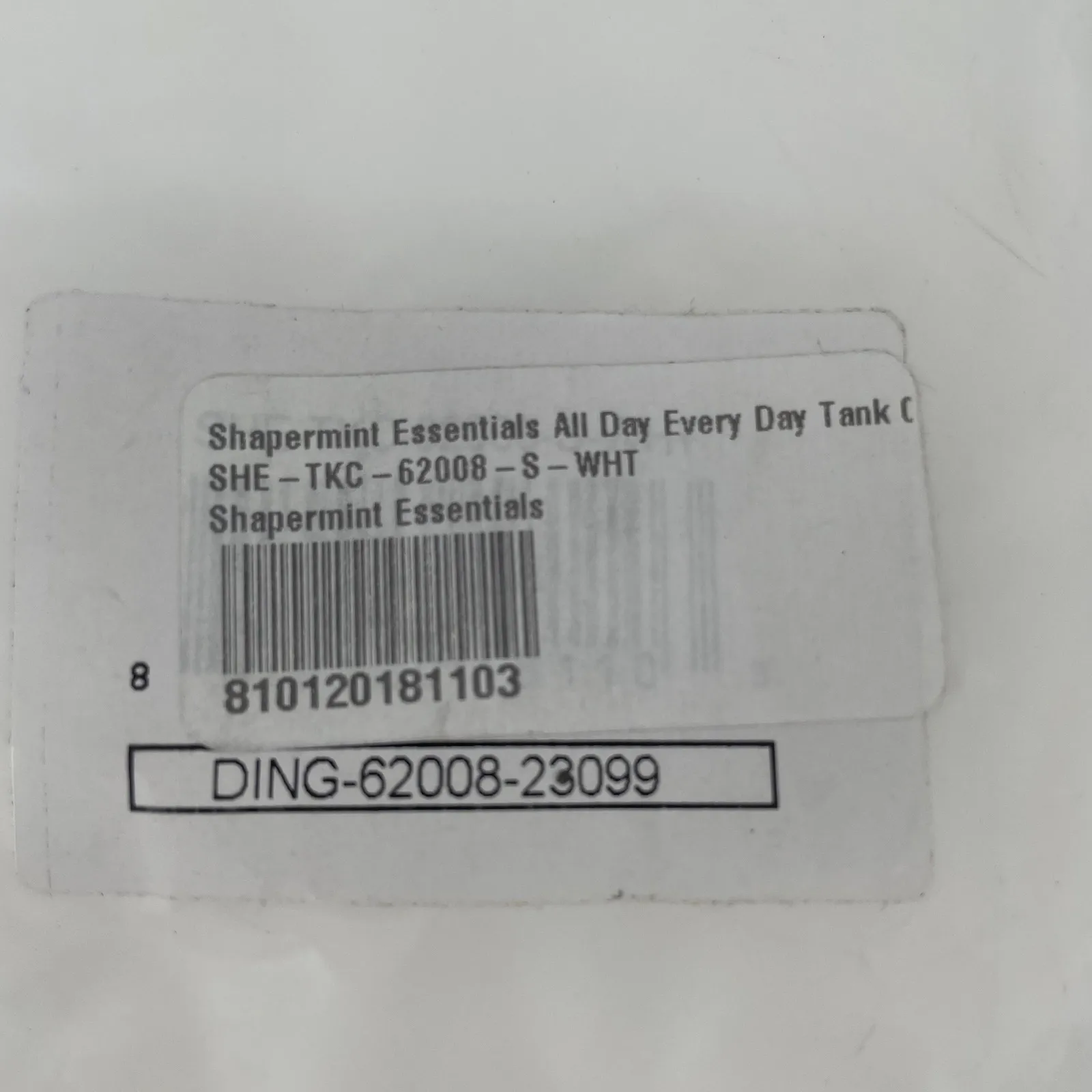 Shapermint Essentials All Day Every Day Tank Cami White Size S P - Image 7