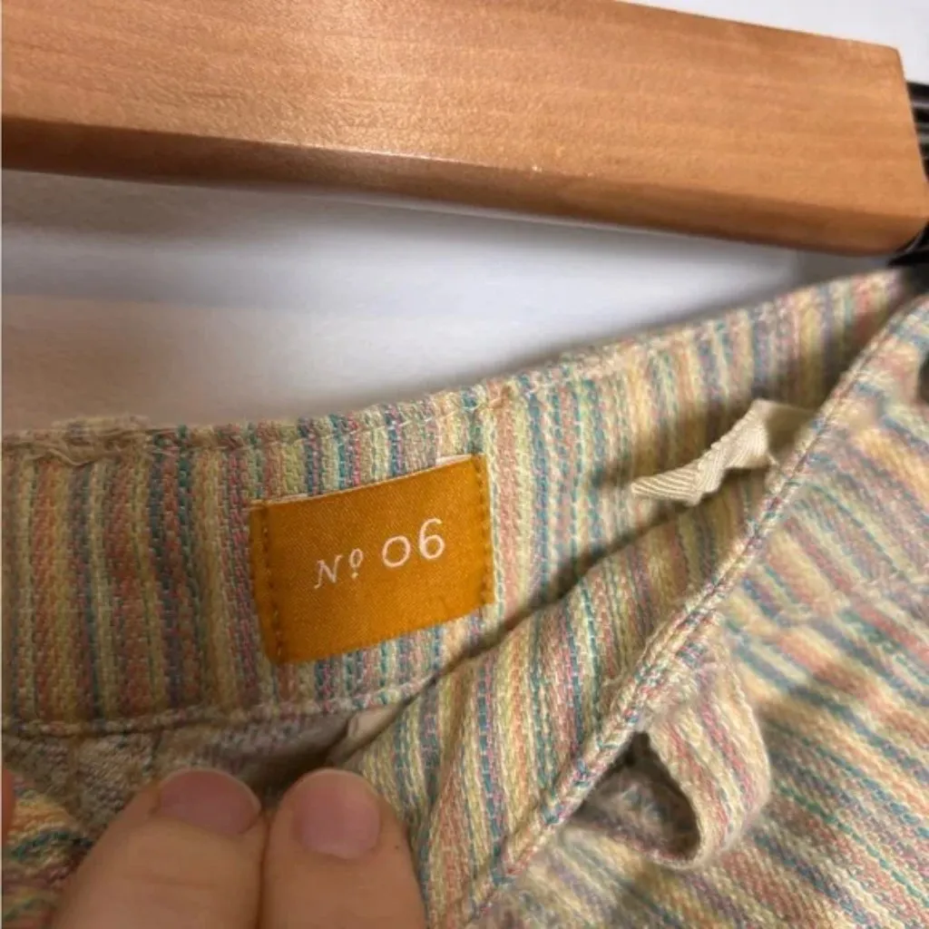 Pilcro & The Letterpress Anthro Pastel Striped Skirt - Image 7
