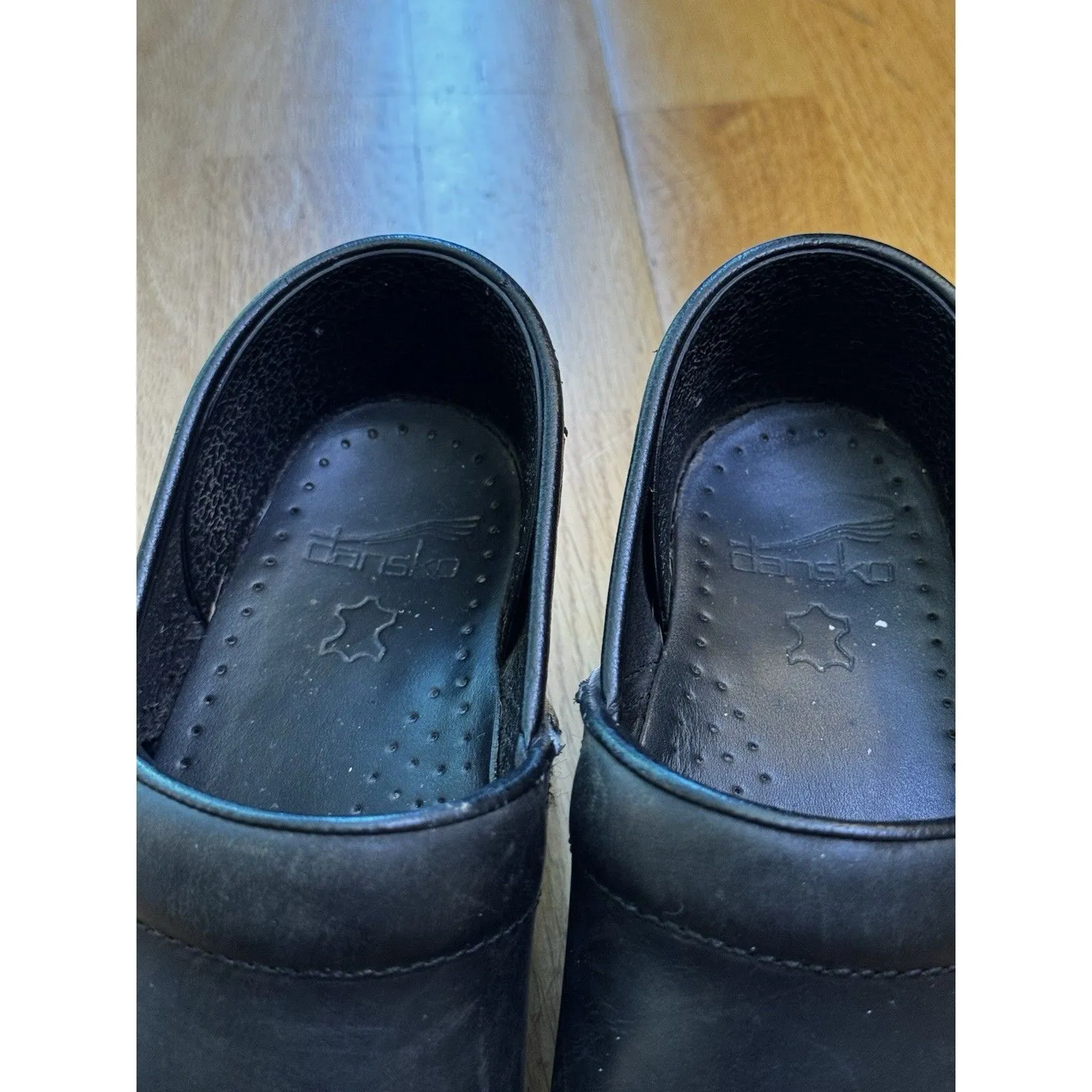 Dansko Professional Slip-On Clog Shoes for Women Matte Black Size 38 US 7.5-8 - Image 8