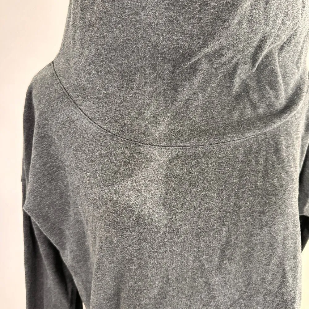 Lululemon Athletica Grey Pull Over Hoodie Sweatshirt Size 4 - Image 9