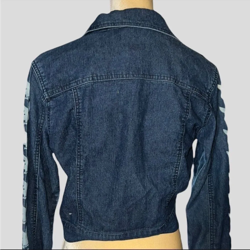 Playboy vintage brand lightweight jean jacket! Nwot - Image 9