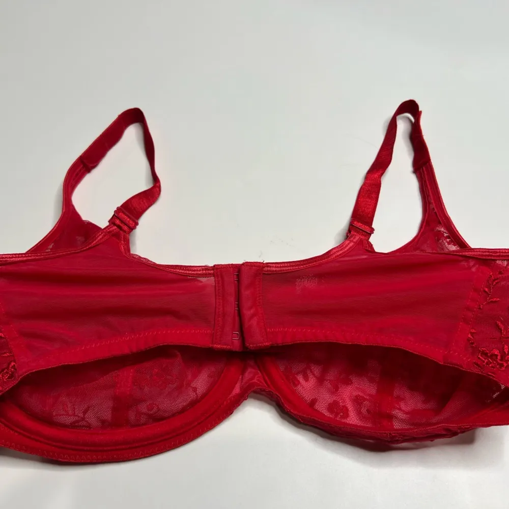 Lunaire replace bra wired unlined 38DDD Red Size undefined - Image 5