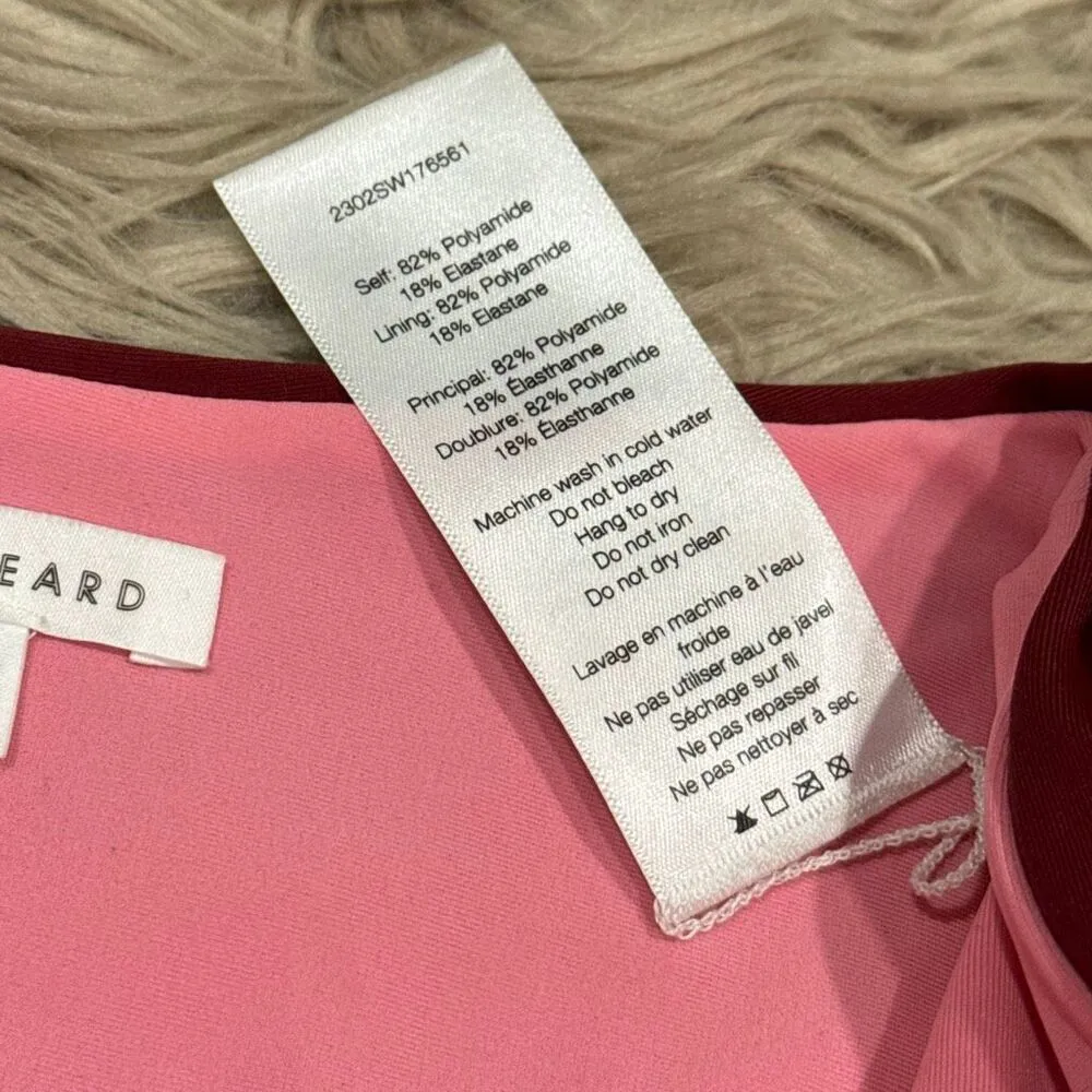 Veronica Beard Azoia Tie Front Bikini Bottom size Small - Image 5