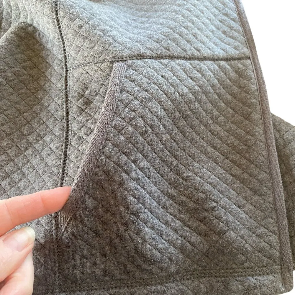 Laura Scott XL Petite gray sleeveless zip up vest with pockets women's - Image 6