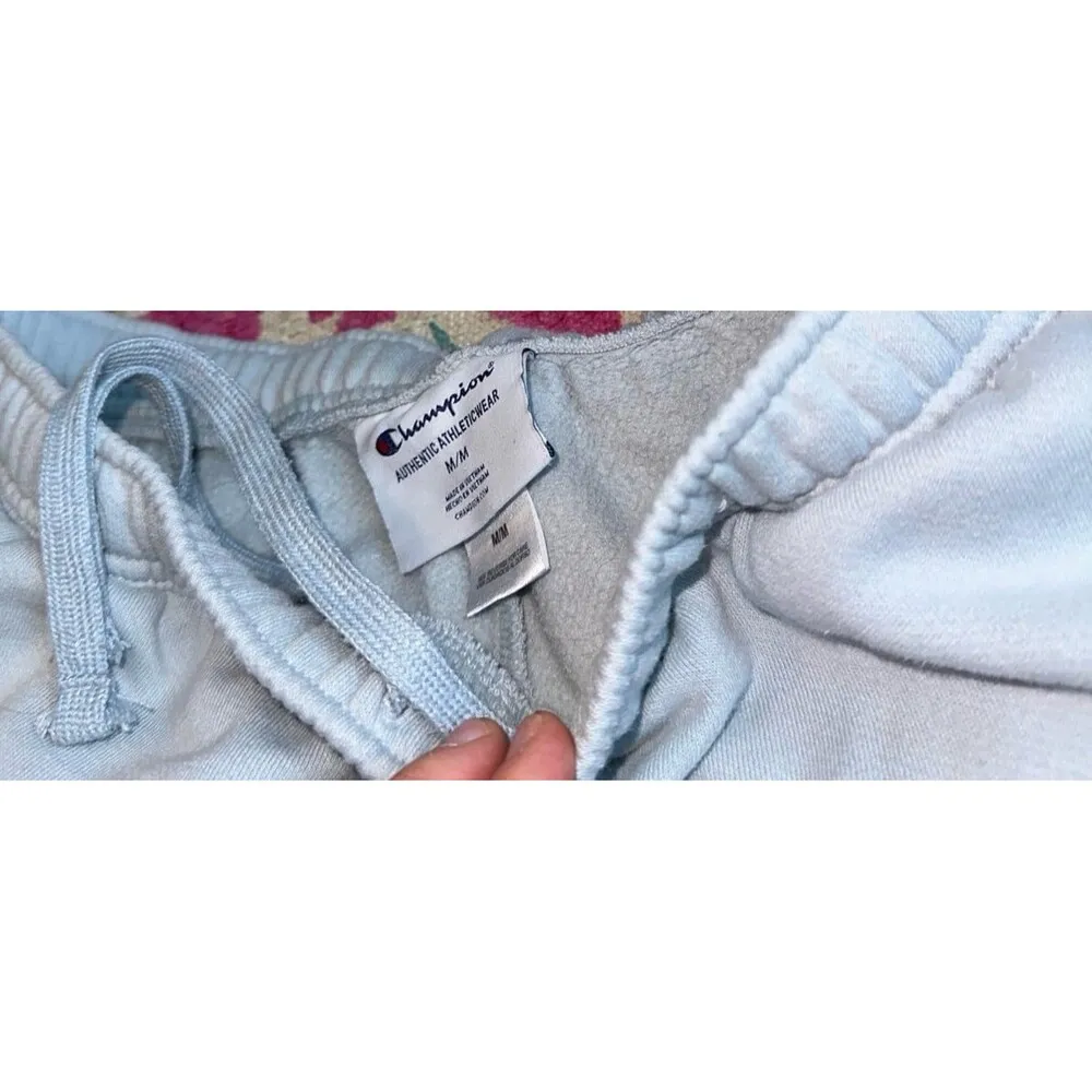 Champion Light Blue Sweatpants - Image 3