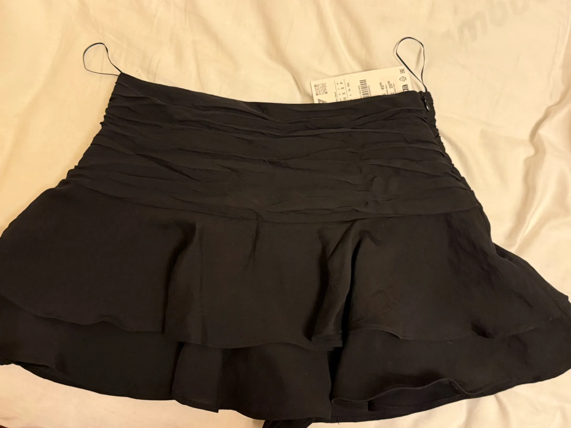 ZARA Black Mini Skirt - Image 3