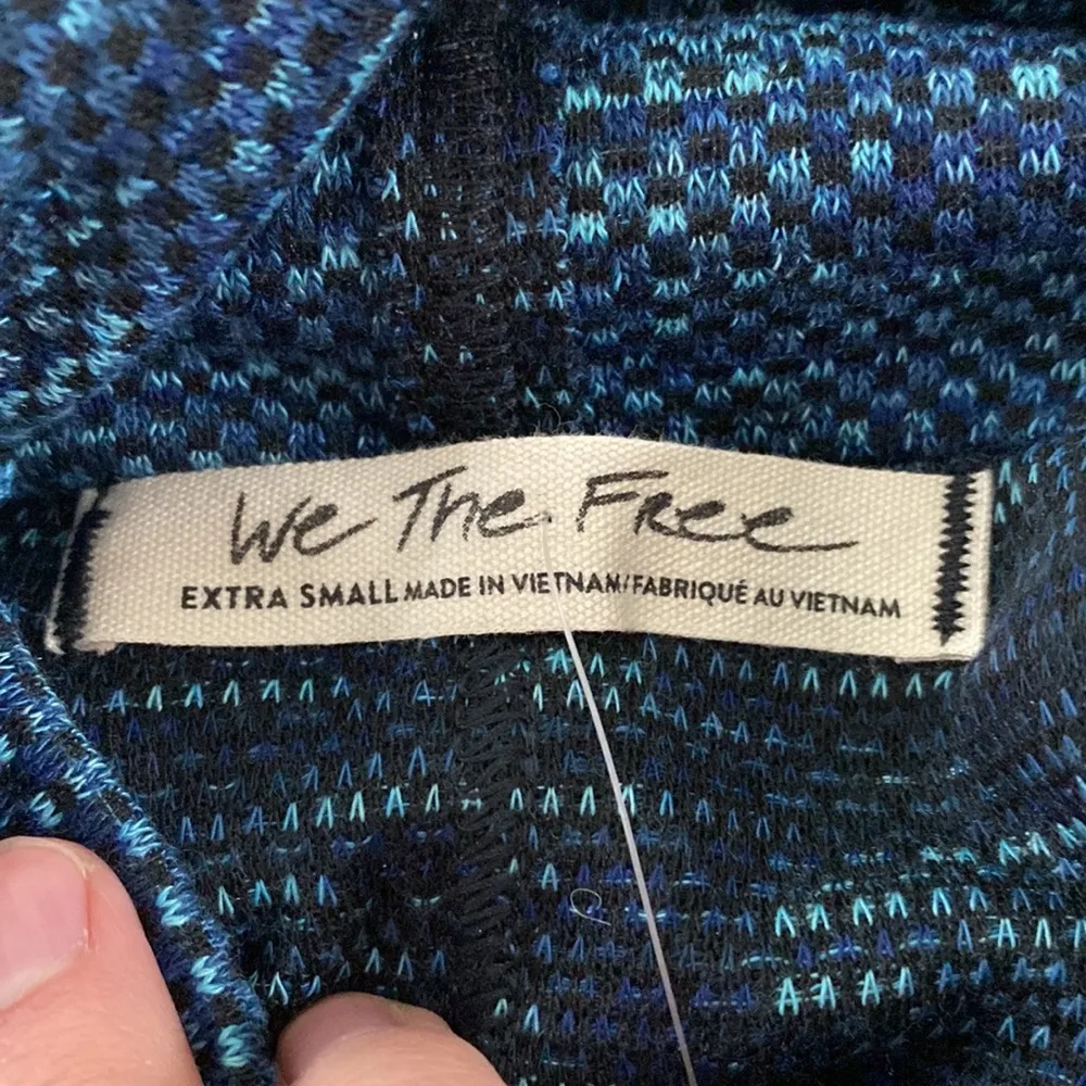 Free People Sunny Days turtleneck top in overboard combo size XS - Image 9