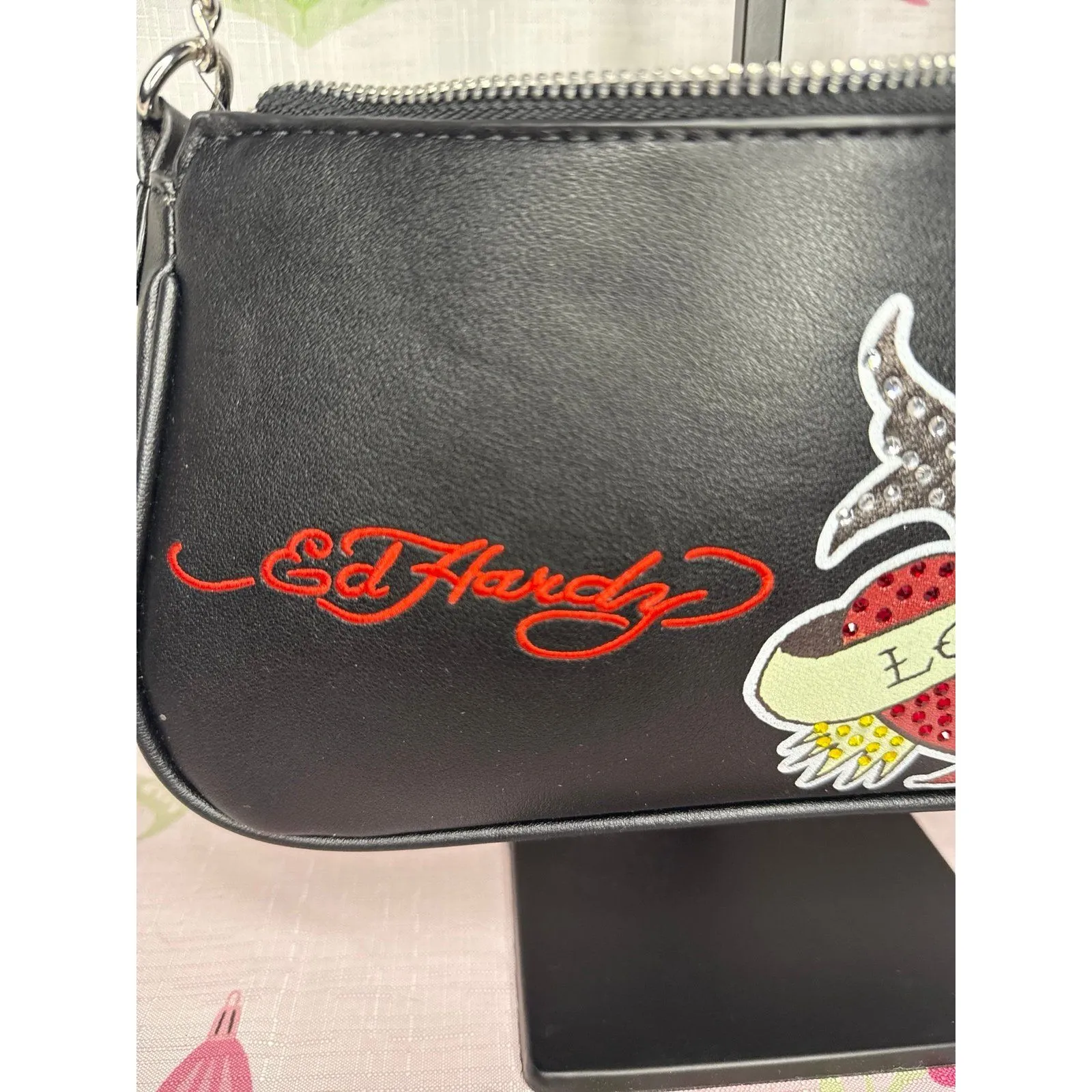 NEW Ed Hardy Nolita shoulder purse with crossbody strap - Image 2