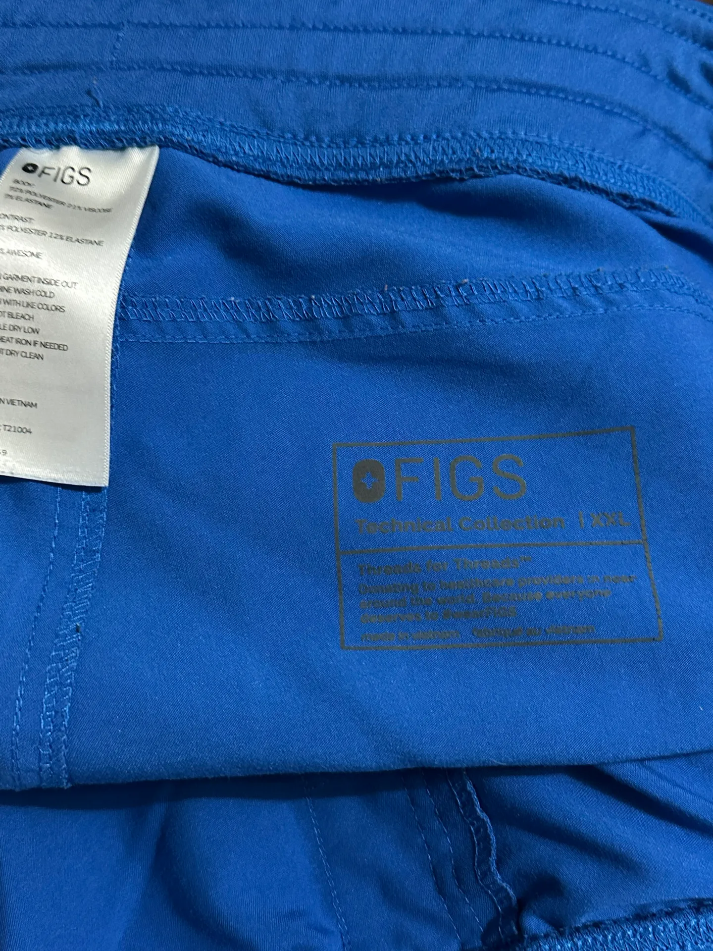 blue scrub pants - Image 3