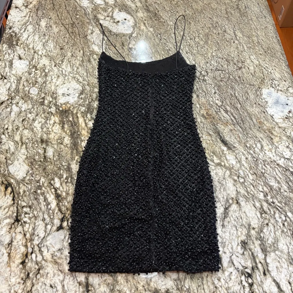 Oh Polly Beaded Bodycon Mini Dress - Image 5