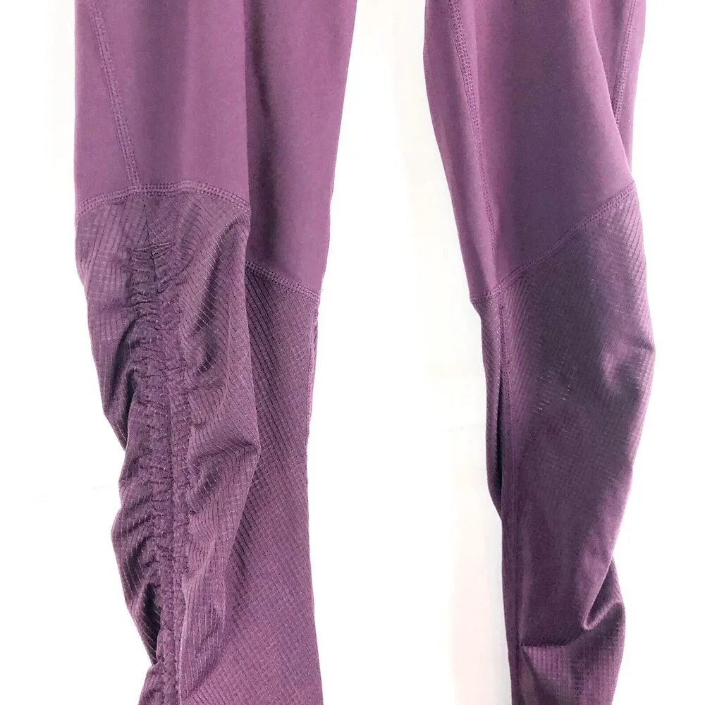 FABLETICS Cashel Plum Purple Ruched Leggings - Image 3