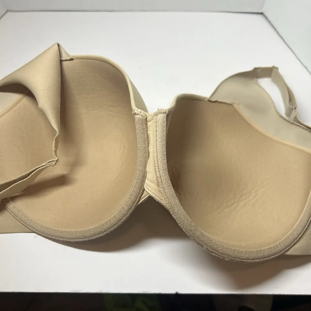 Cacique Size 40G Beige Underwire Lane Bryant Smooth Lightly Lined Balconette - Image 3