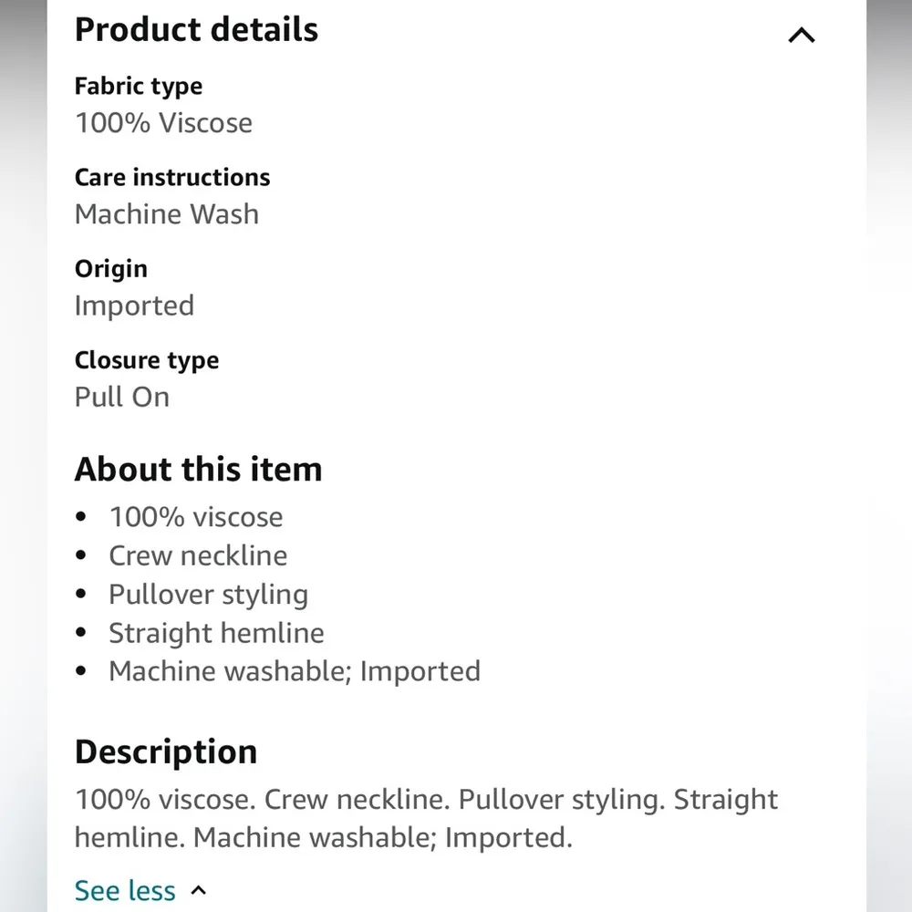 Ralph Lauren plaid top, with solid navy back. Pull on, short sleeve, Sz 3X - Image 6