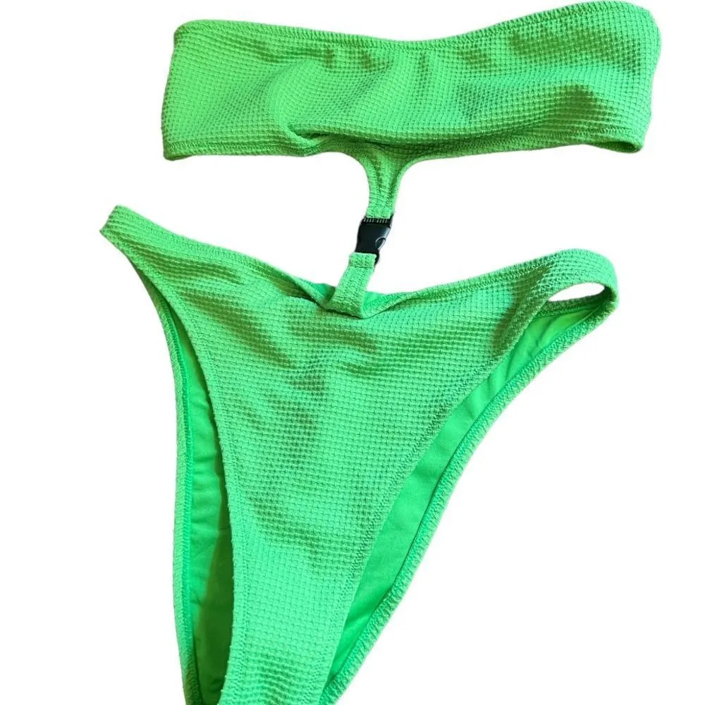 Twiin‎ One Piece Bandeau Bathing Suit nwt - Image 2