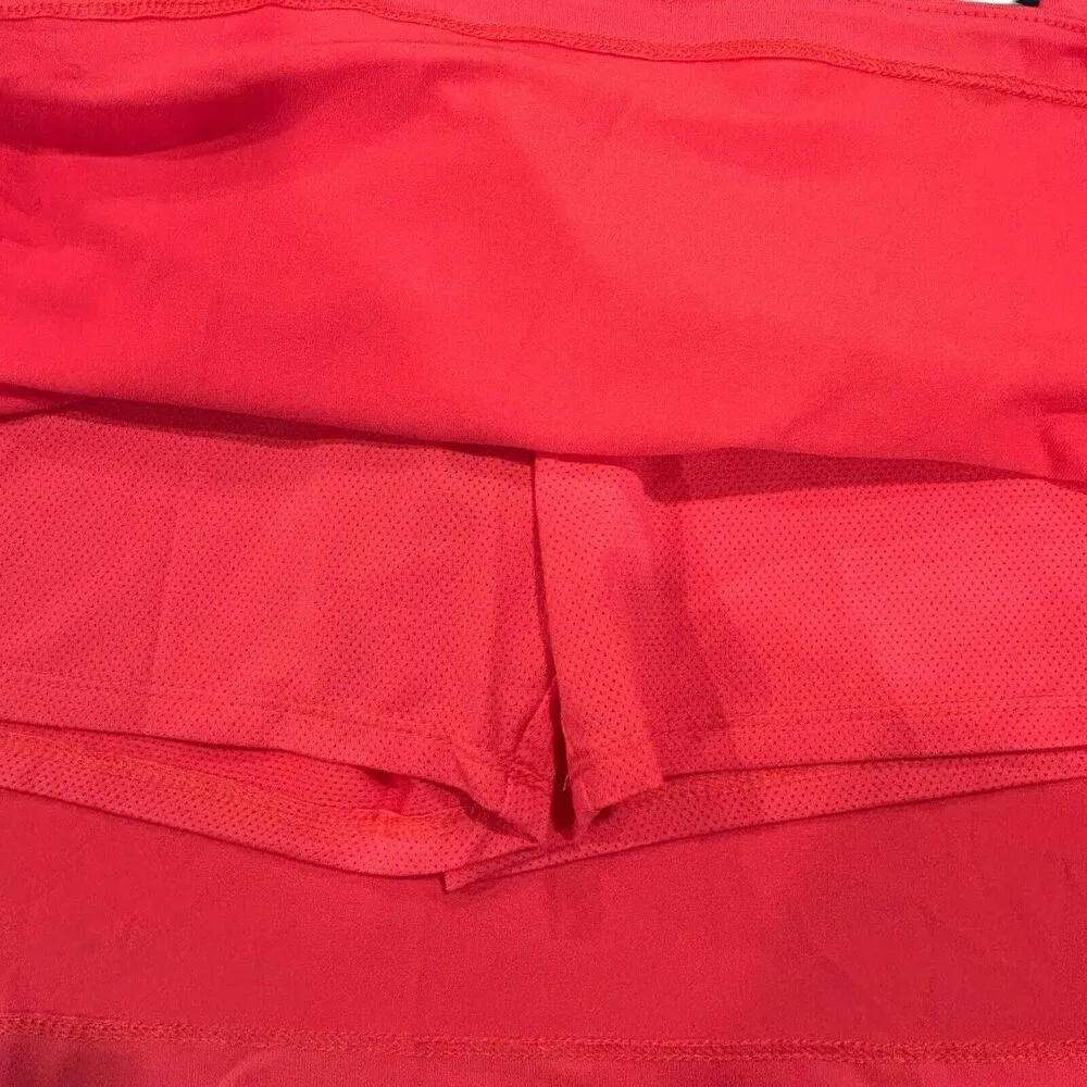 Callaway Women's TrueSculpt™ Wrap Golf Skort Size Large Geranium Pink Cooling - Image 10