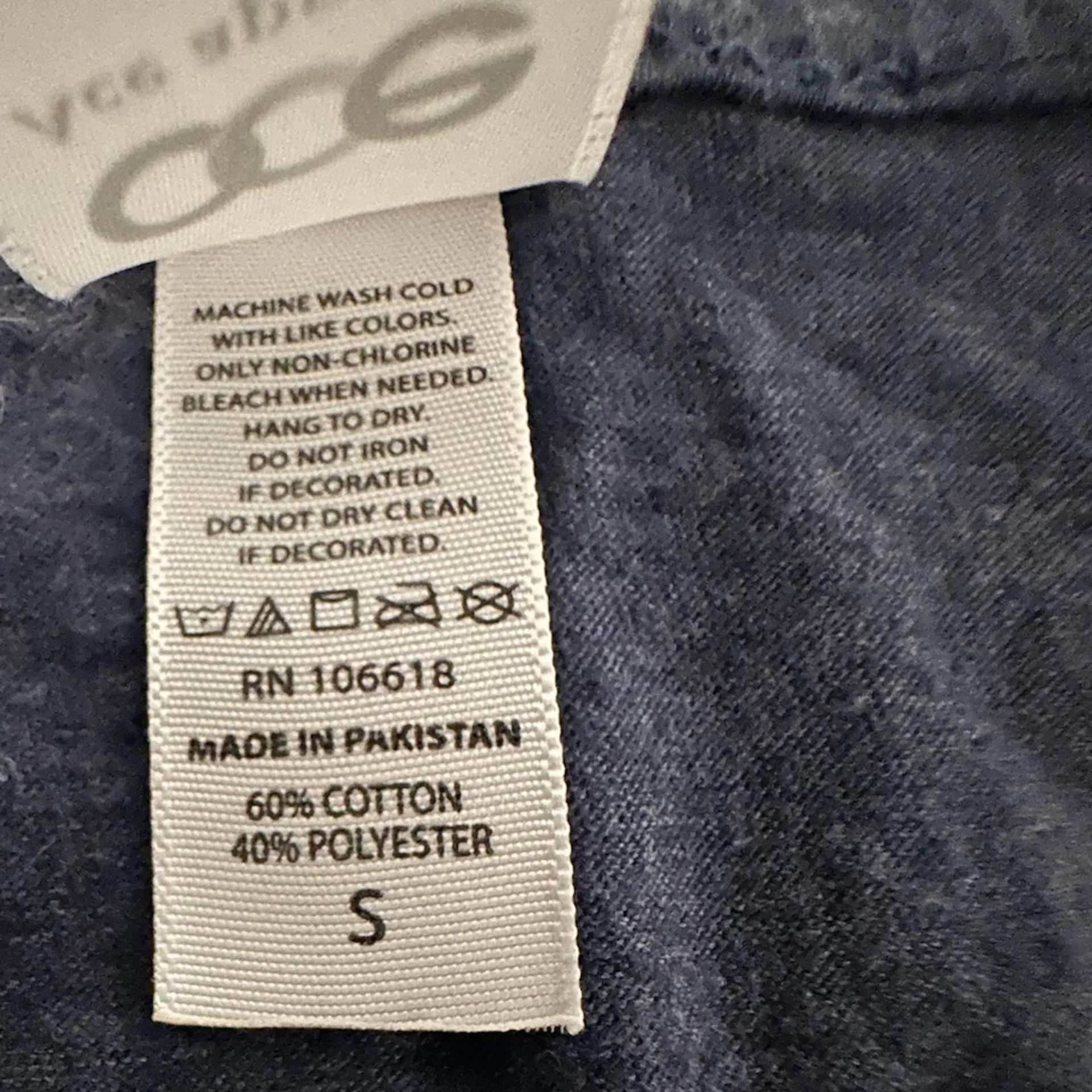 Ace Apparels Chicago Windy City Souvenir Ringer Tee Size Small Blue - Image 4