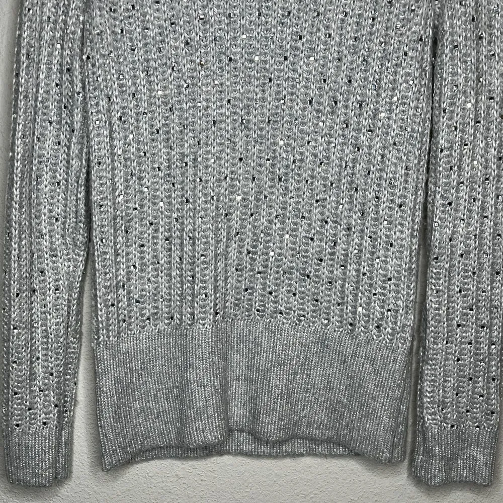 White House Black Market Sparkly Sweater - Image 4