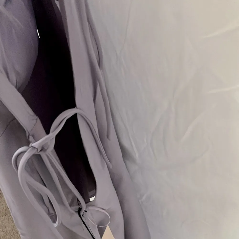 : supernova Lavender Tanea Mini Dress- spaghetti strap side ties-size XL - Image 6