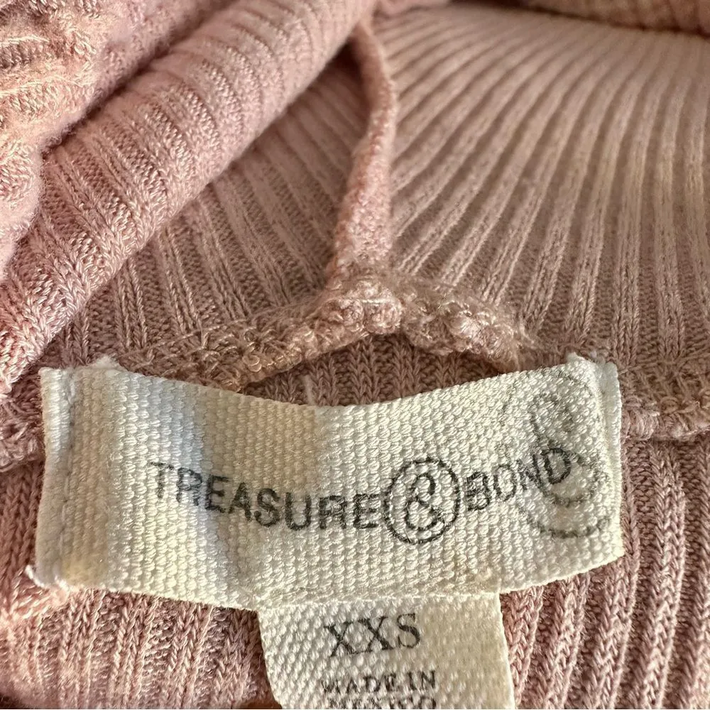 Treasure and Bond pink hooded pullover - Image 6