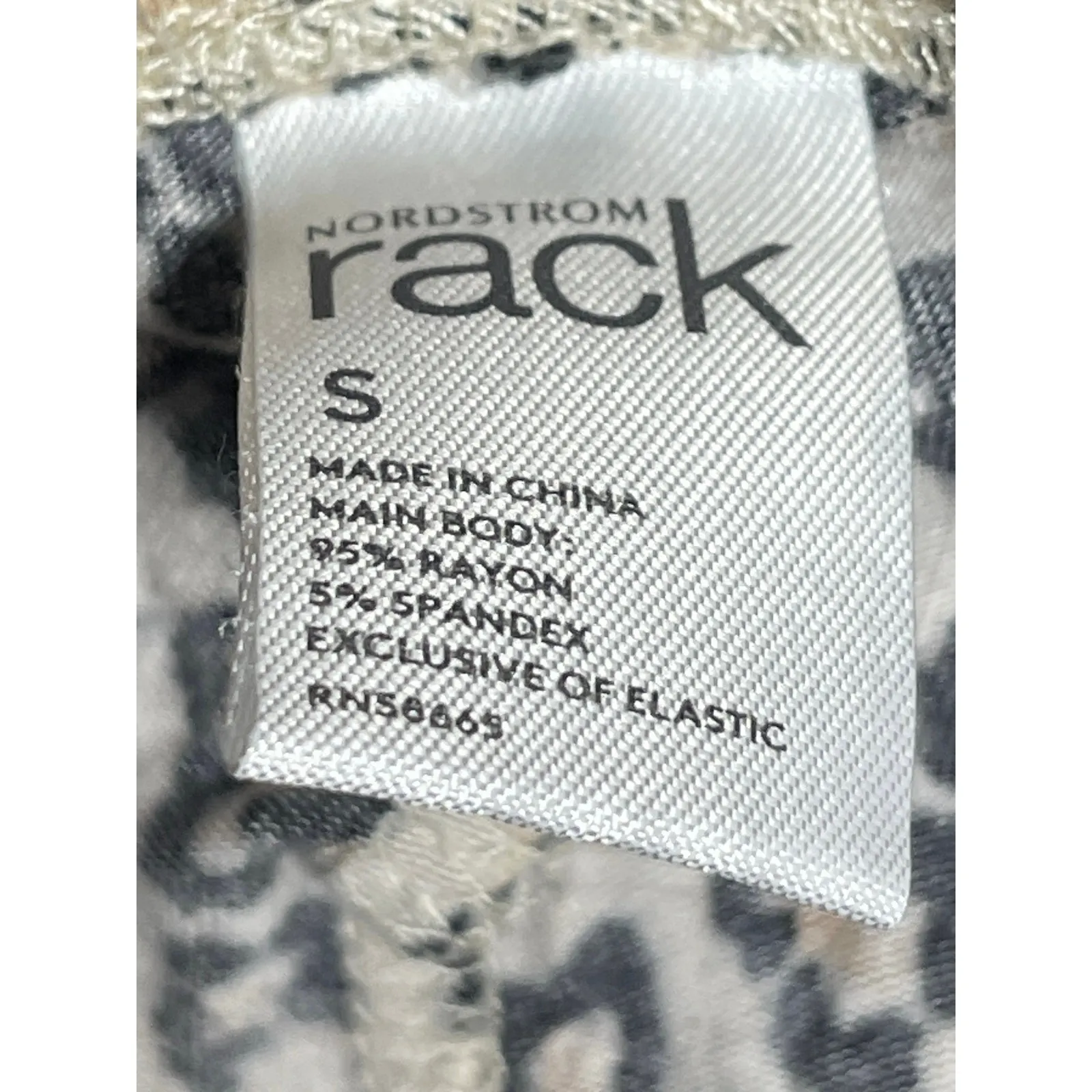 Nordstrom Rack Womens Brown leopard Animal Print Wide Leg Sleepwear Pajamas Sz S - Image 3