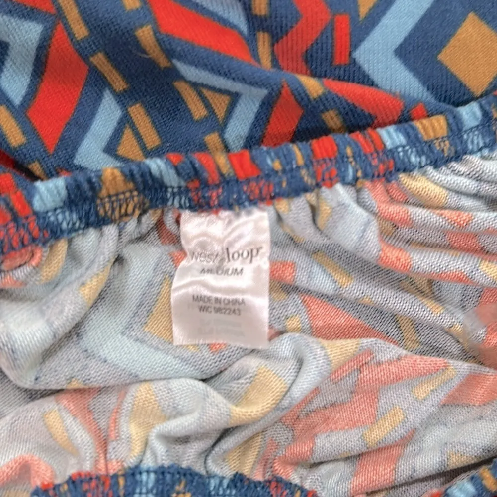 West Loop  boho dress size medium - Image 5