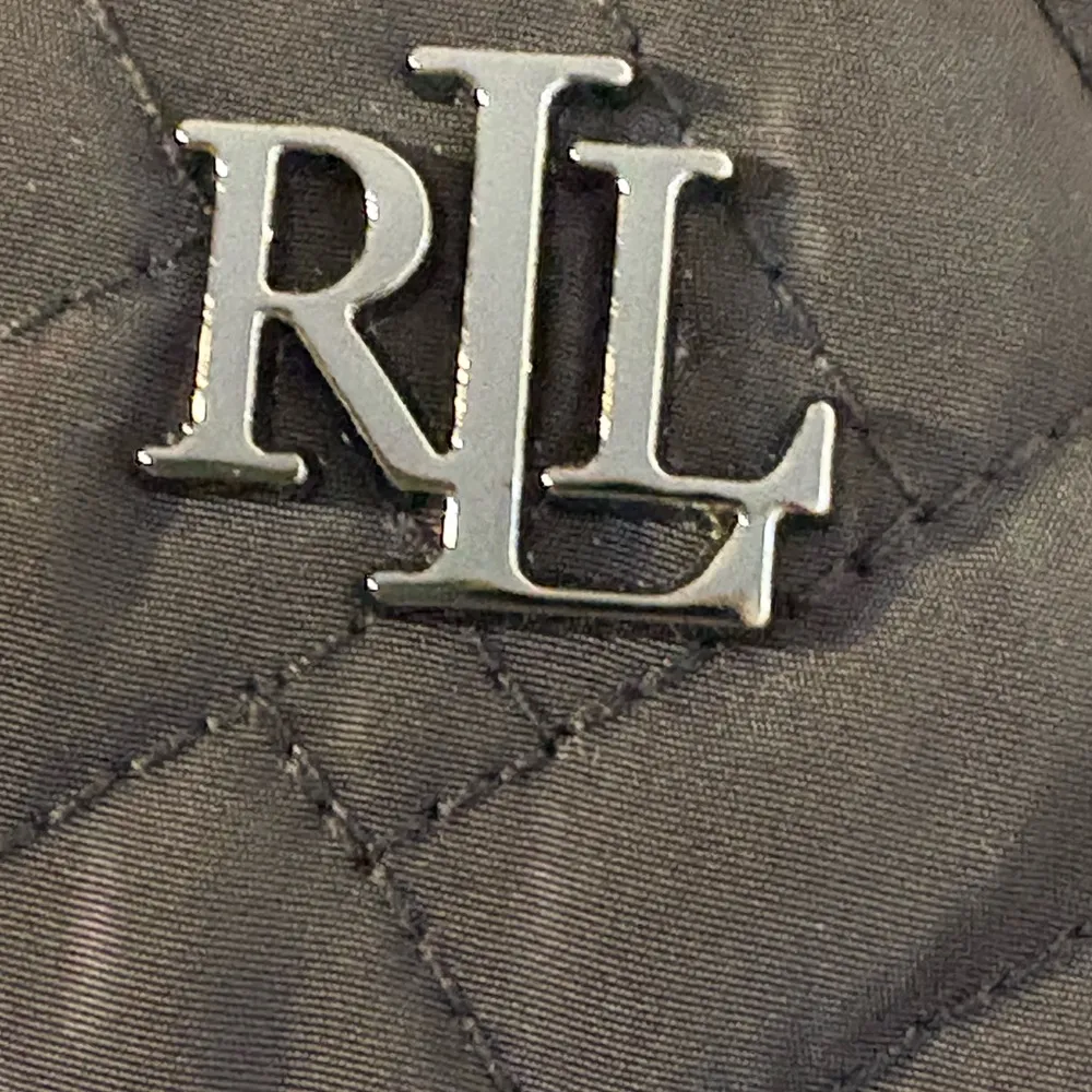 Lauren Ralph Lauren Black Basket Weeve Hooded Quilted Jacket - Image 6