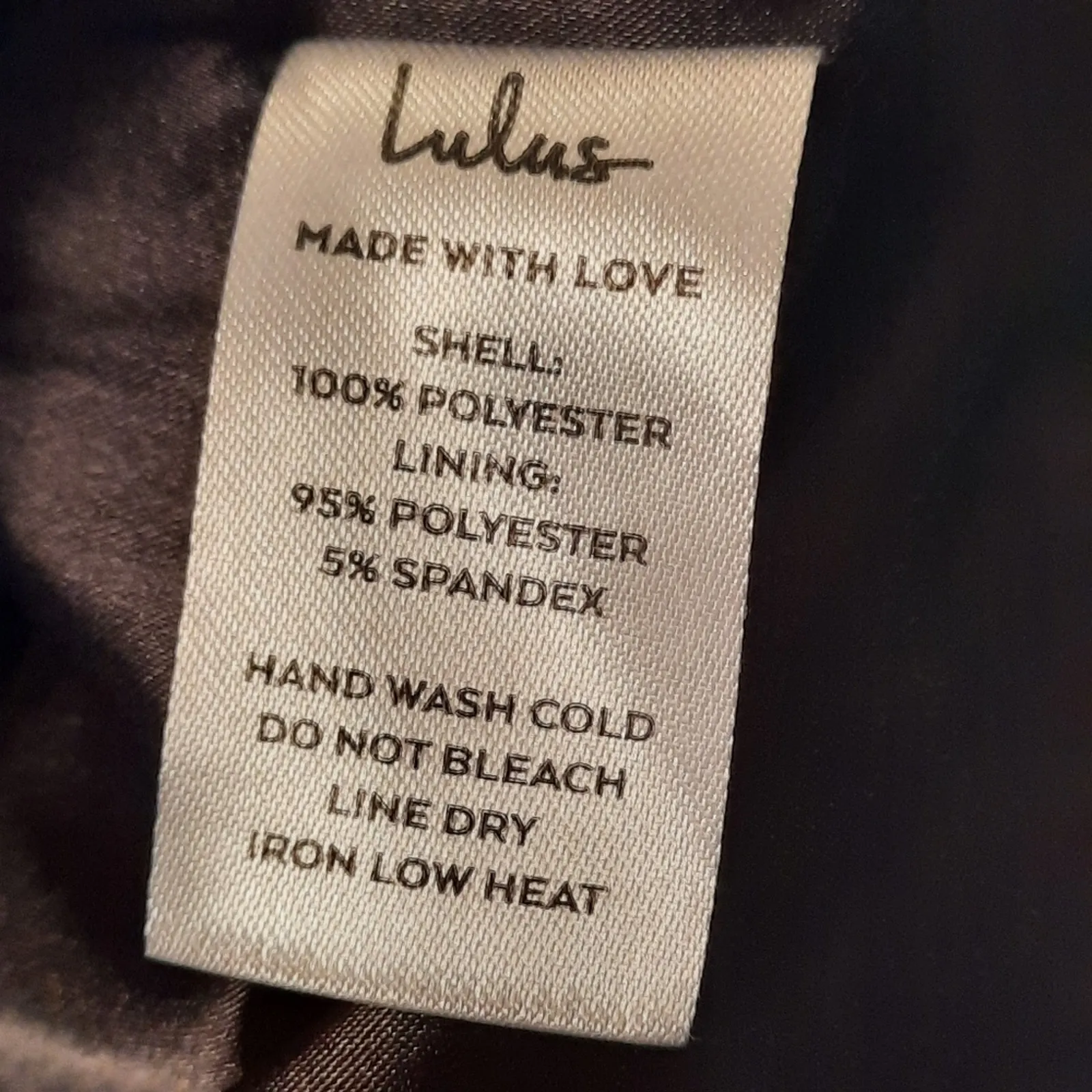 Lulus Womens Dress Size Small Black Blue Floral Jacquard Long Sleeve Mini Party - Image 7