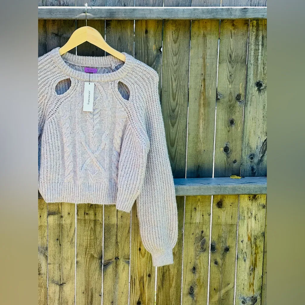 Francesca’s Kassidy Keyhole Pullover Sweater NWT Size XS - Image 6