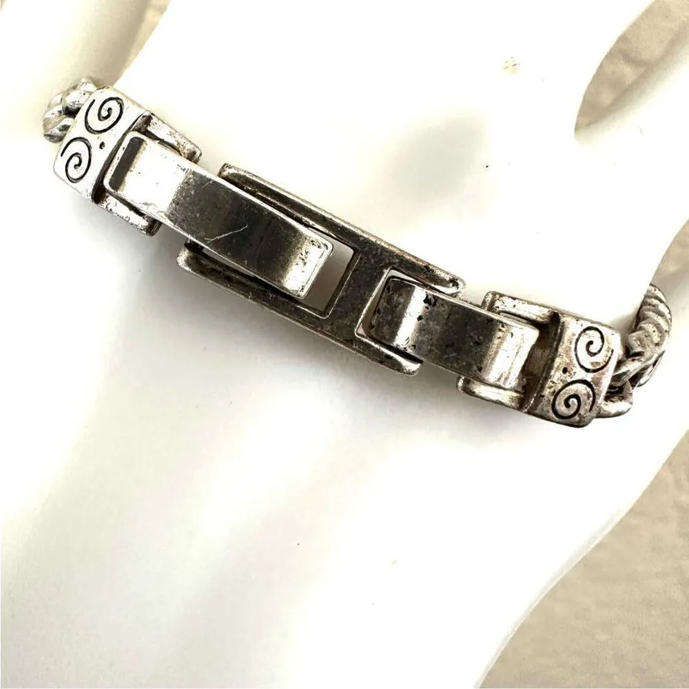 Brighton Sisters silver plated ID bracelet - Image 8