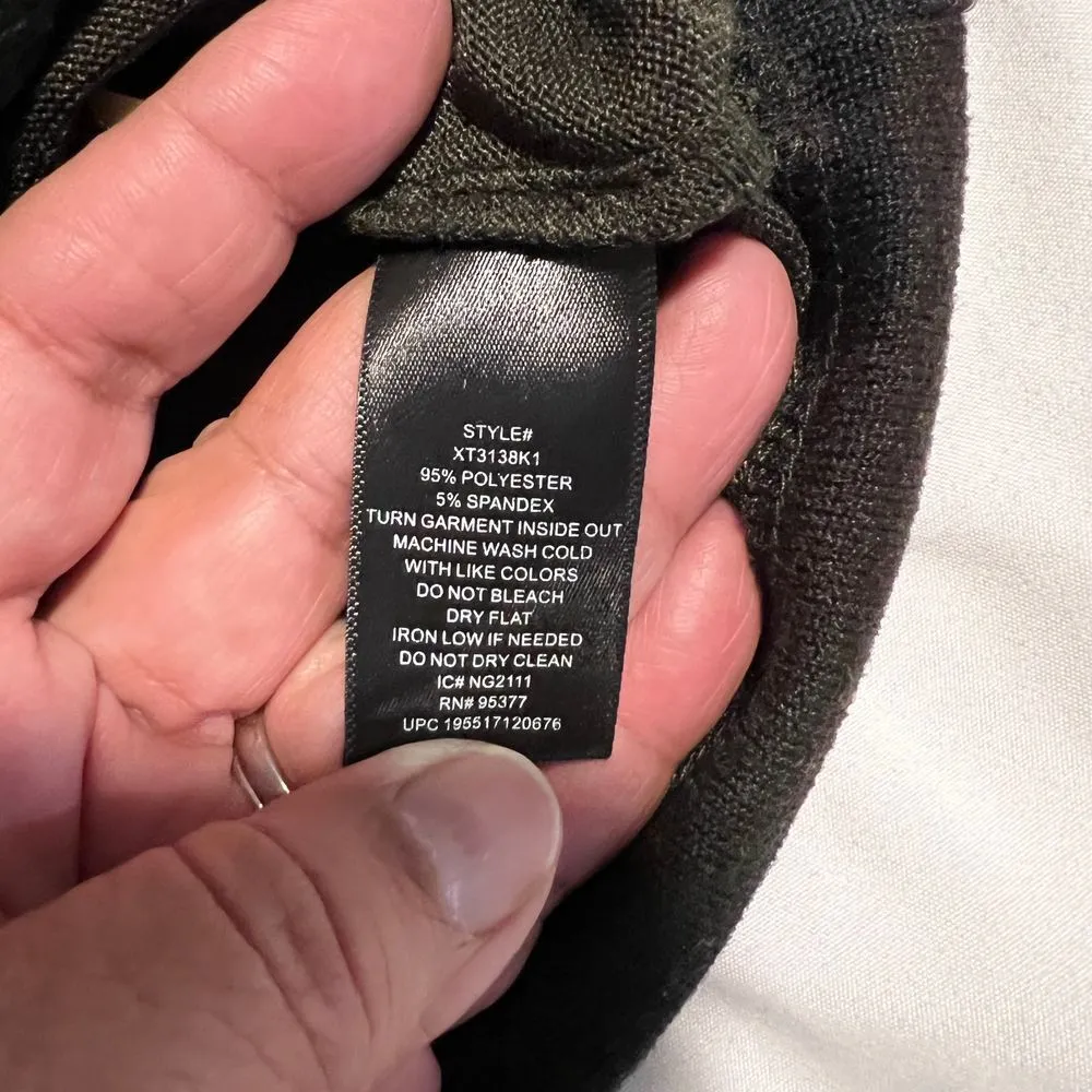 Trendy Cropped Camo Print Cardigan with Button Front - Military Style Sweater-SM - Image 7