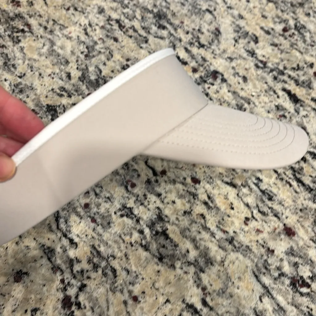 Adidas Tan & White Match 2 womens fit Climacool Visor - Image 6