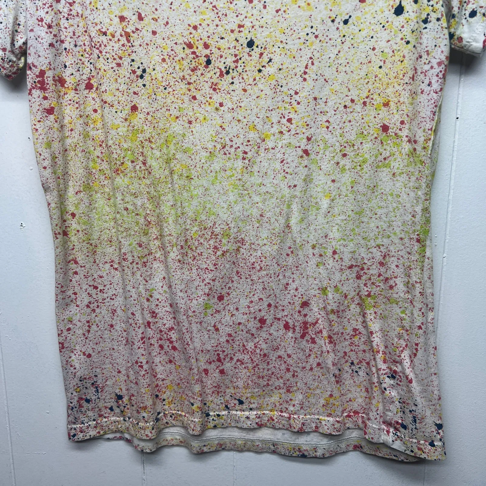 Hurley 100% Cotton Tie Dye Multicolor Lightweight Breathable Womens T - Image 7