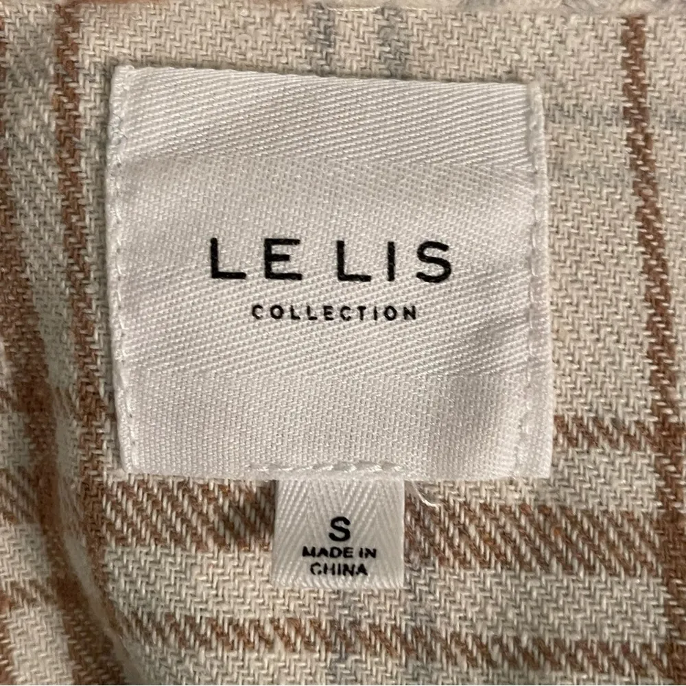 Le Lis Cream and Beige Shacket - Image 4