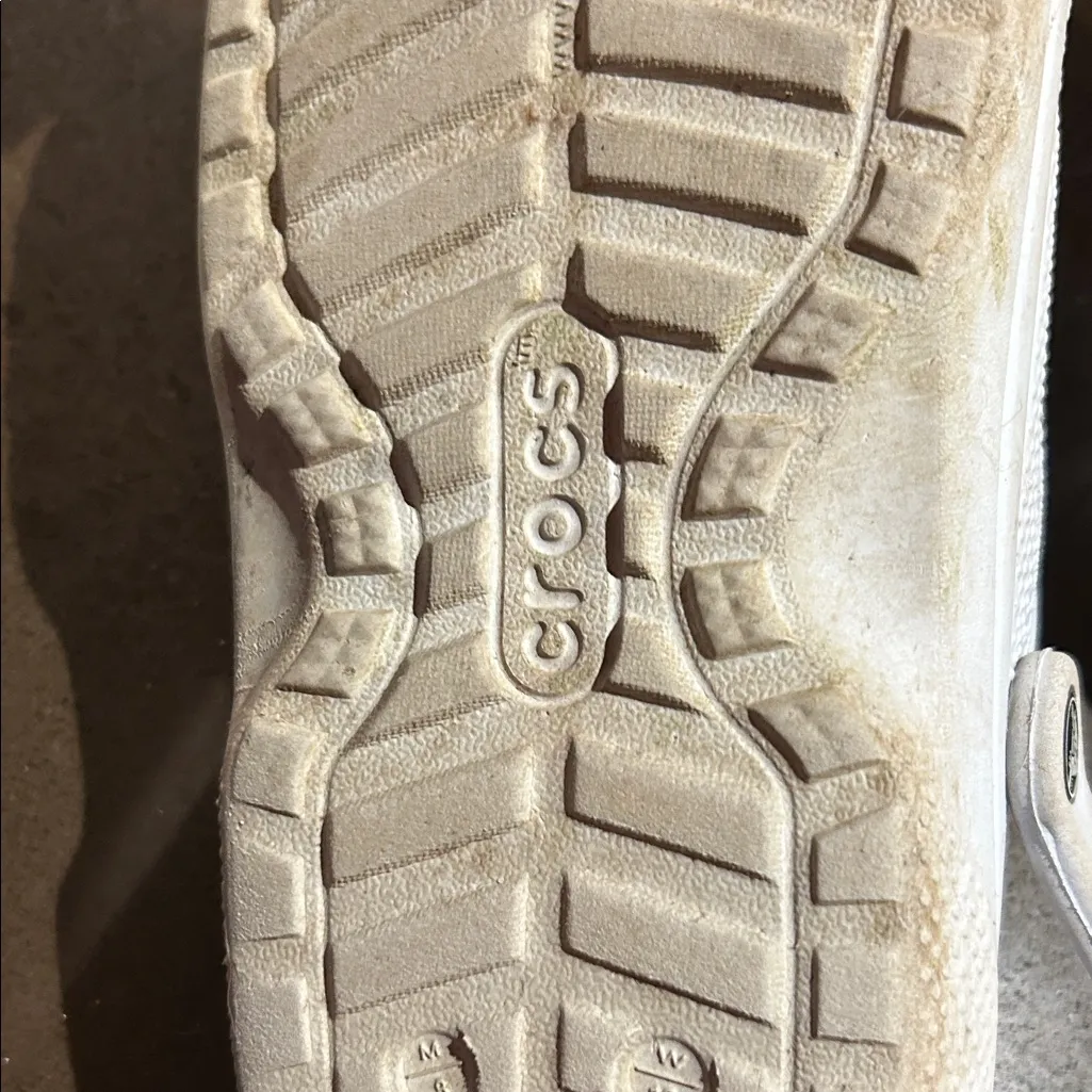 White Clogs with Strap - Image 4