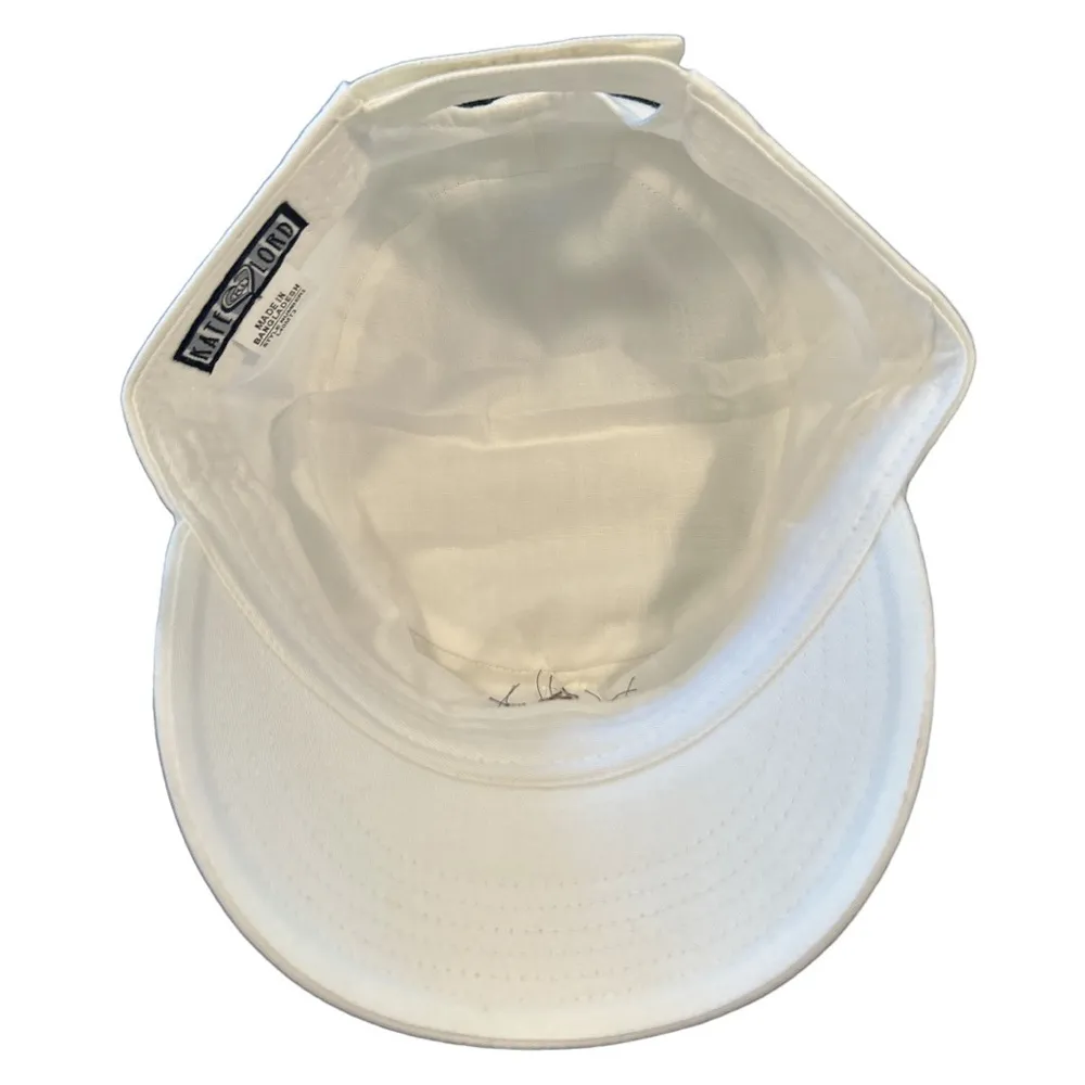Kate Lord 2022 PGA SOUTHERN HILLS Military Style Twill Cap Hat White - Image 7
