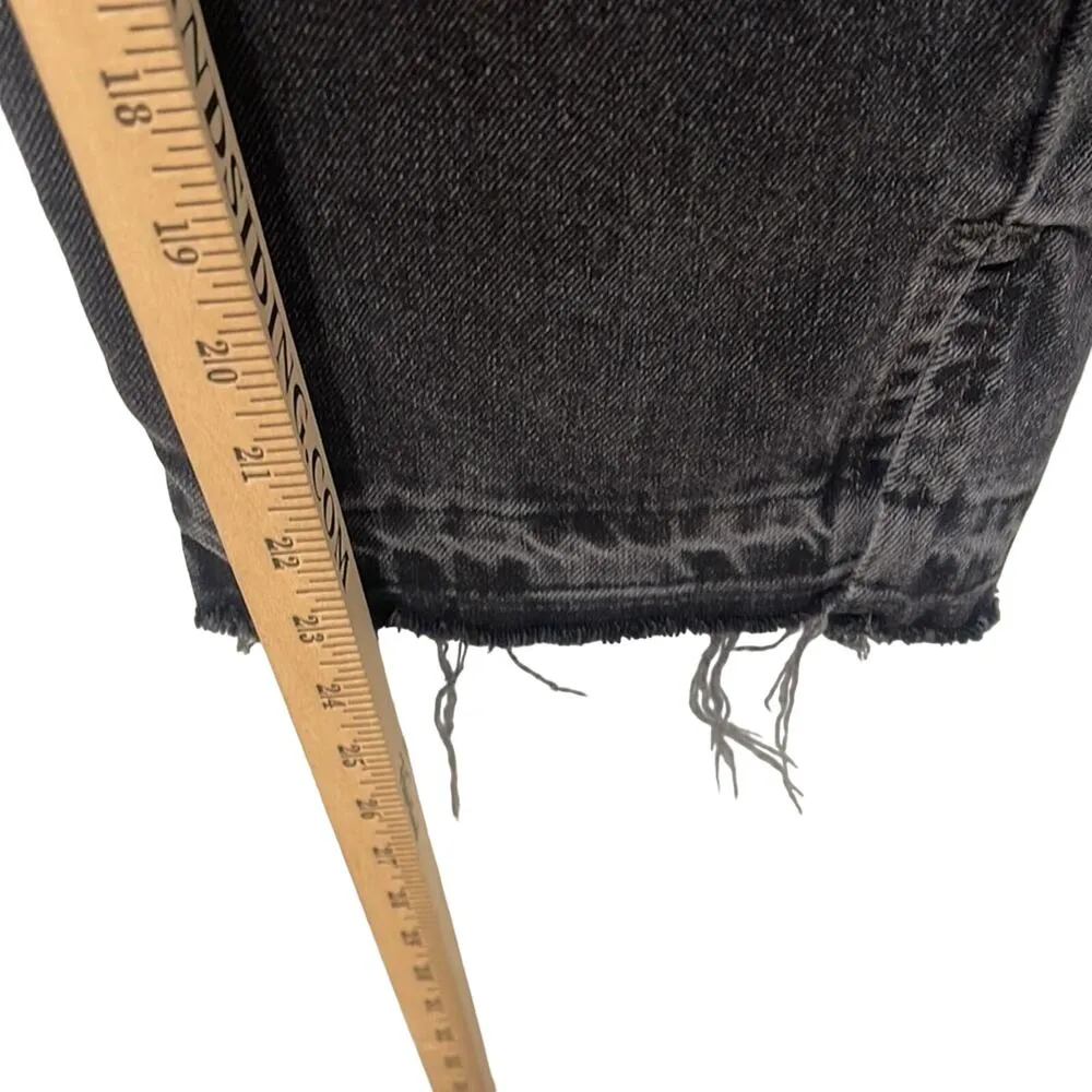 Free People We The Free Lita Distressed Jeans Black Size 29  Bohemian - Image 8