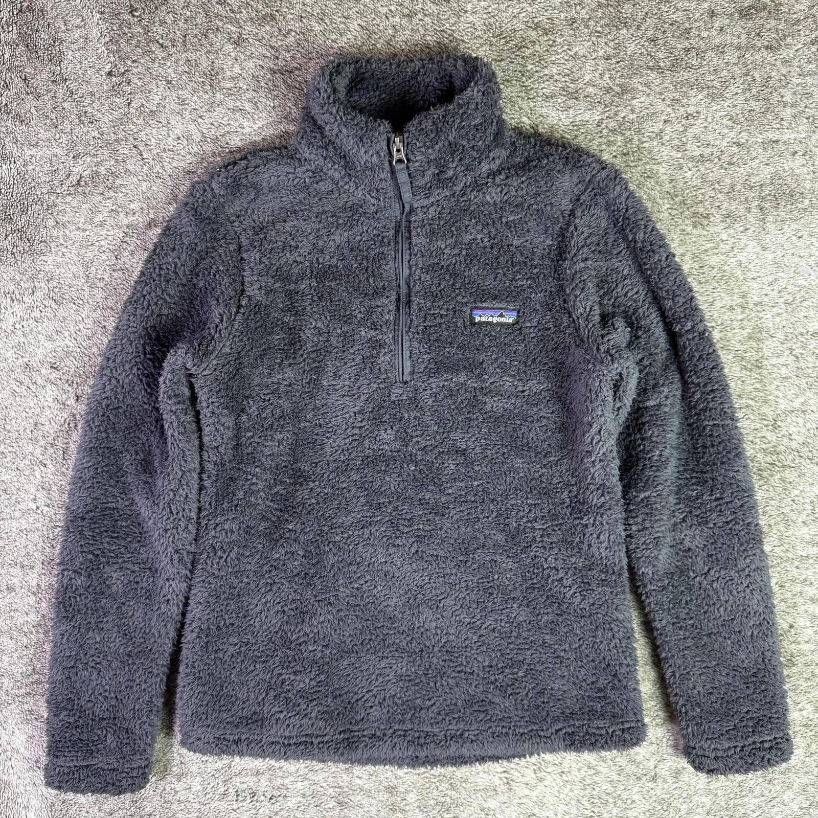 Patagonia Los Gatos 1/4 Zip Fuzzy Fleece Pullover Women's Small - Image 2