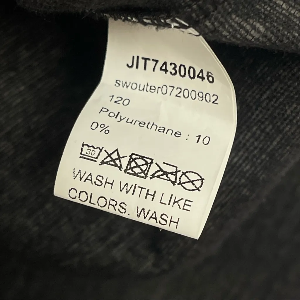 SHEIN Small Faux Leather Button Jacket Retro Classic Classy City Style Collared - Image 5