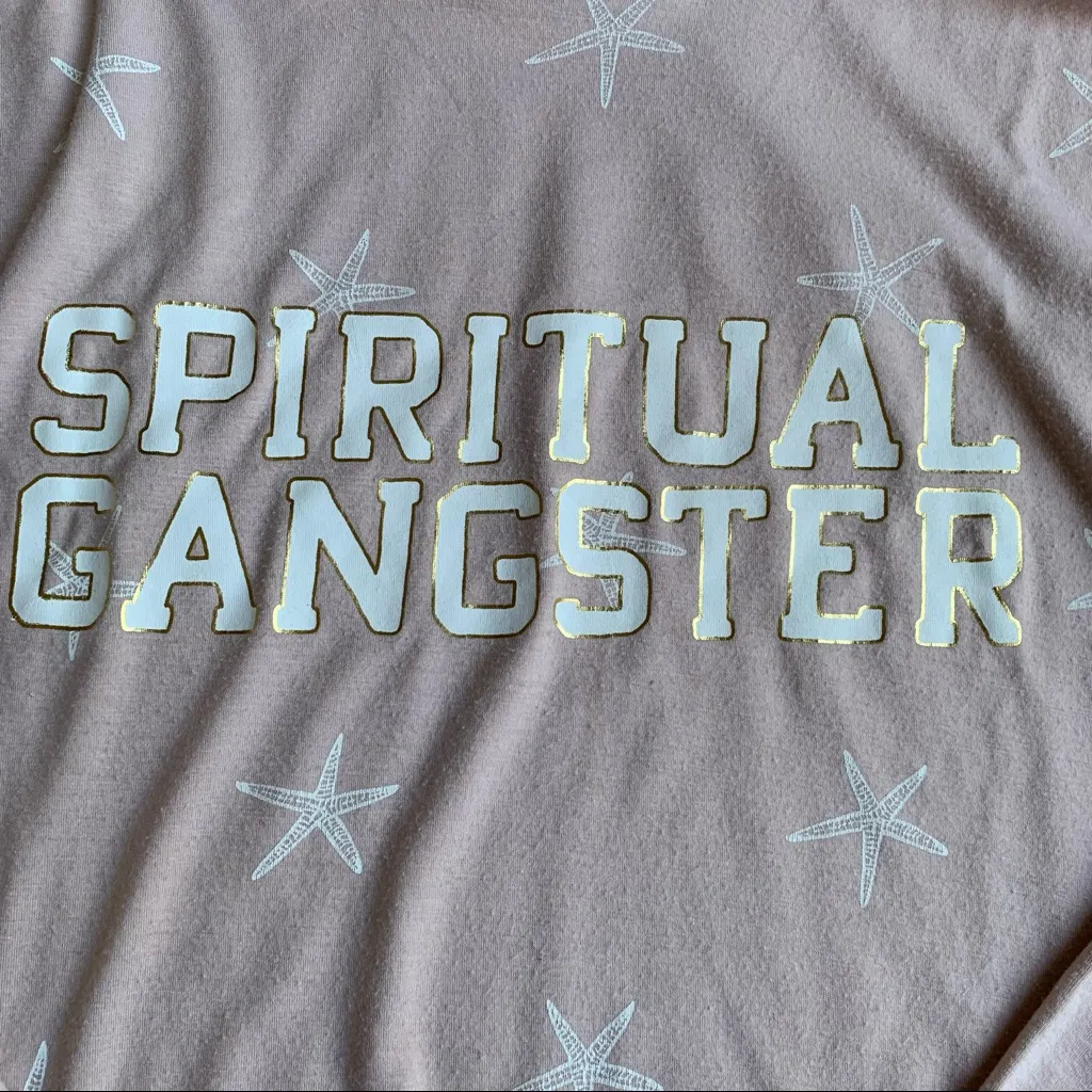 Spiritual Gangster hooded starfish shirt - Image 2