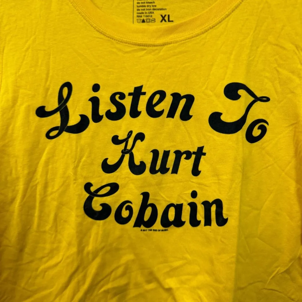 Kurt Cobain Nirvana crop top size XL - Image 2