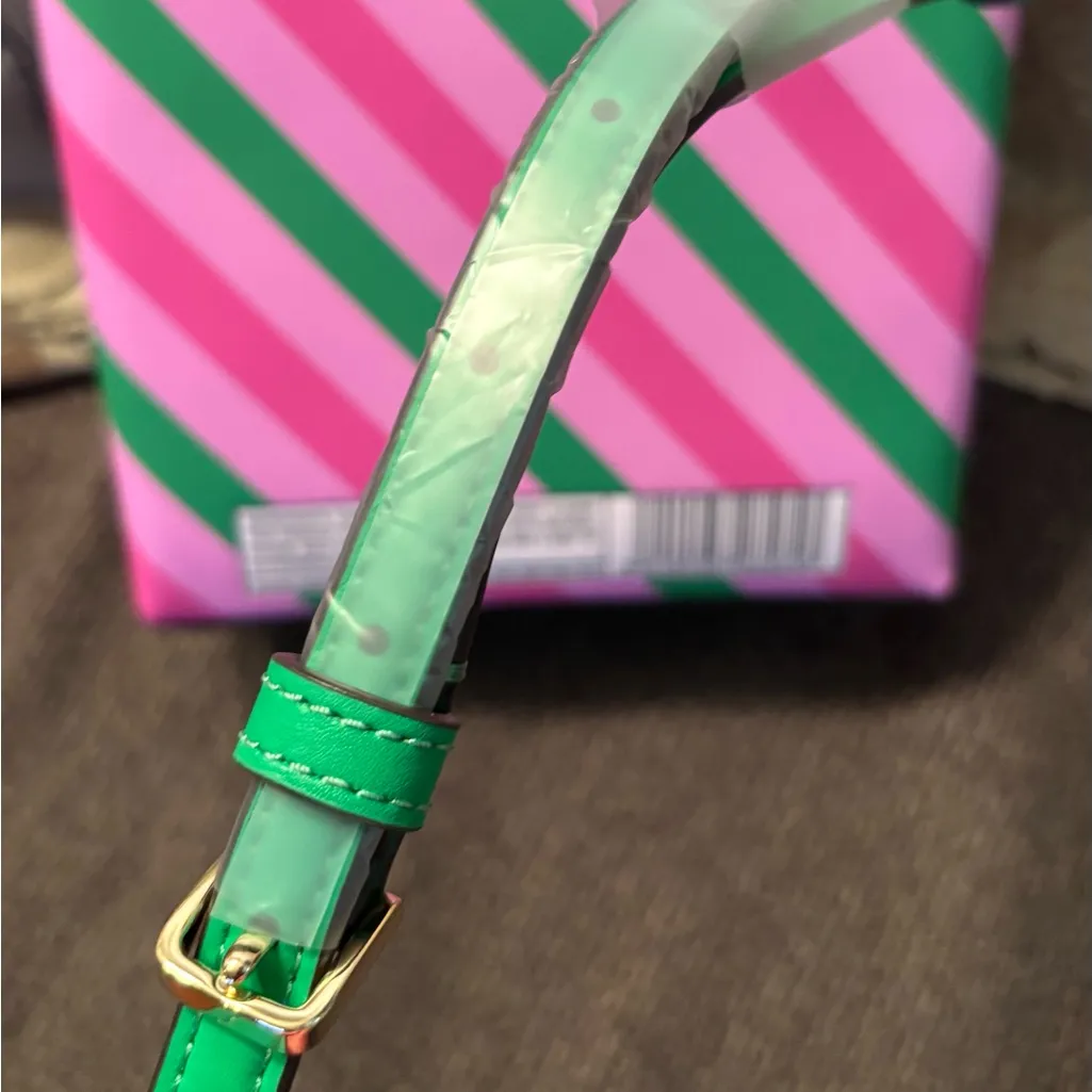 2025🔥AUTHENTIC KATE SPADE Leather "Candy" magnetic top closure satchel/Crossbody - Image 14