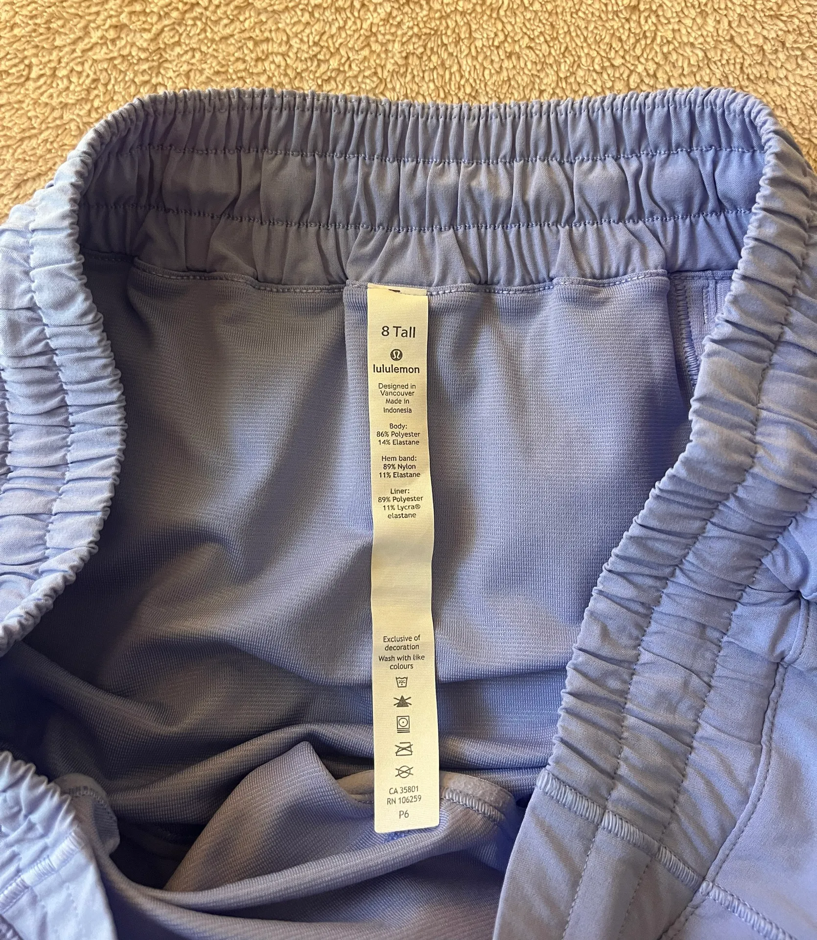 Hotty Hot Shorts Hydrangea Blue - Image 2