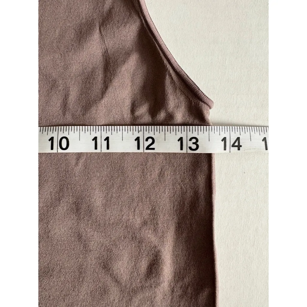 NWOT SKIMS Essential mock neck Sleeveless bodysuit S/M Tigers eye - Image 6