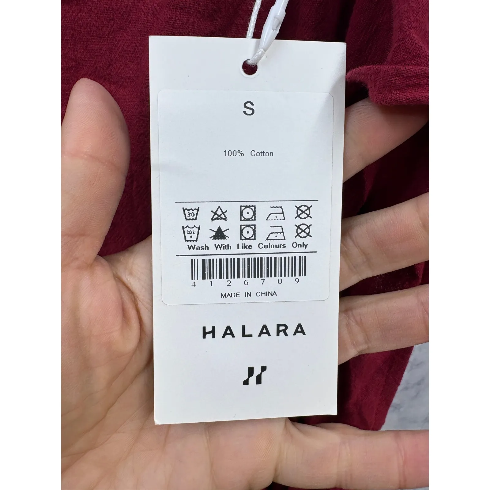 Halara Women's Tie Back Tiered Ruffle Flowy Slip Mini Casual Linen Feel Dress S - Image 7