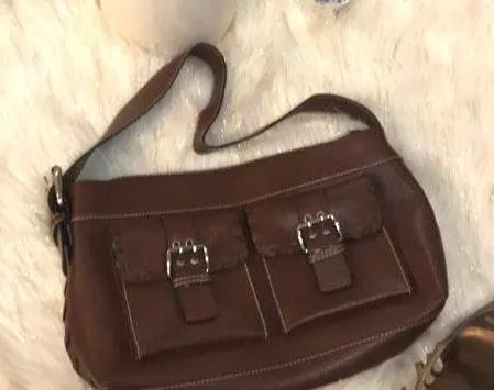Leather Hobo Bag By BCBG - Image 4