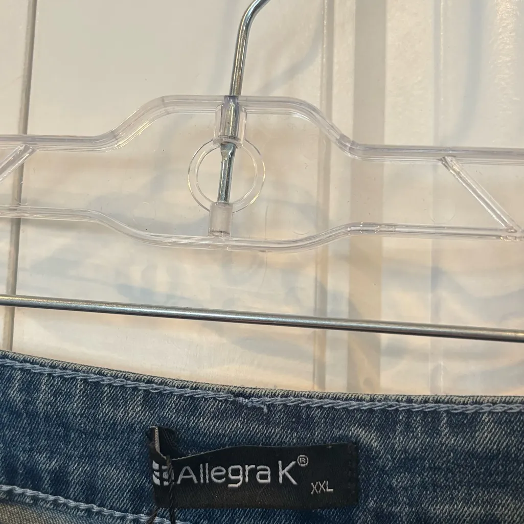 Allegra K Denim Skirt Size XXL - Image 6