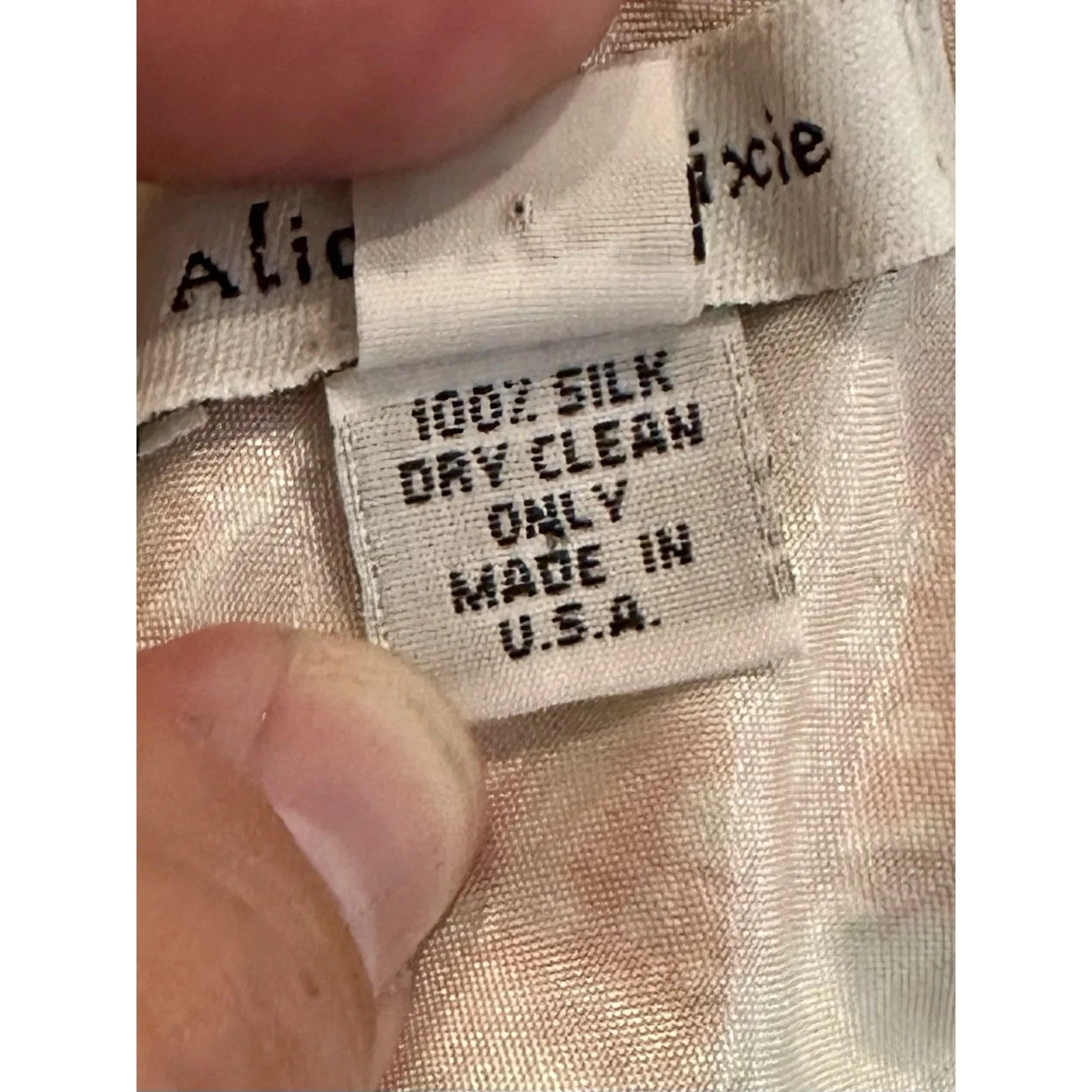 Alice & Trixie Multicolor Paisley 100% Silk Skirt Size XS EUC!!! - Image 4