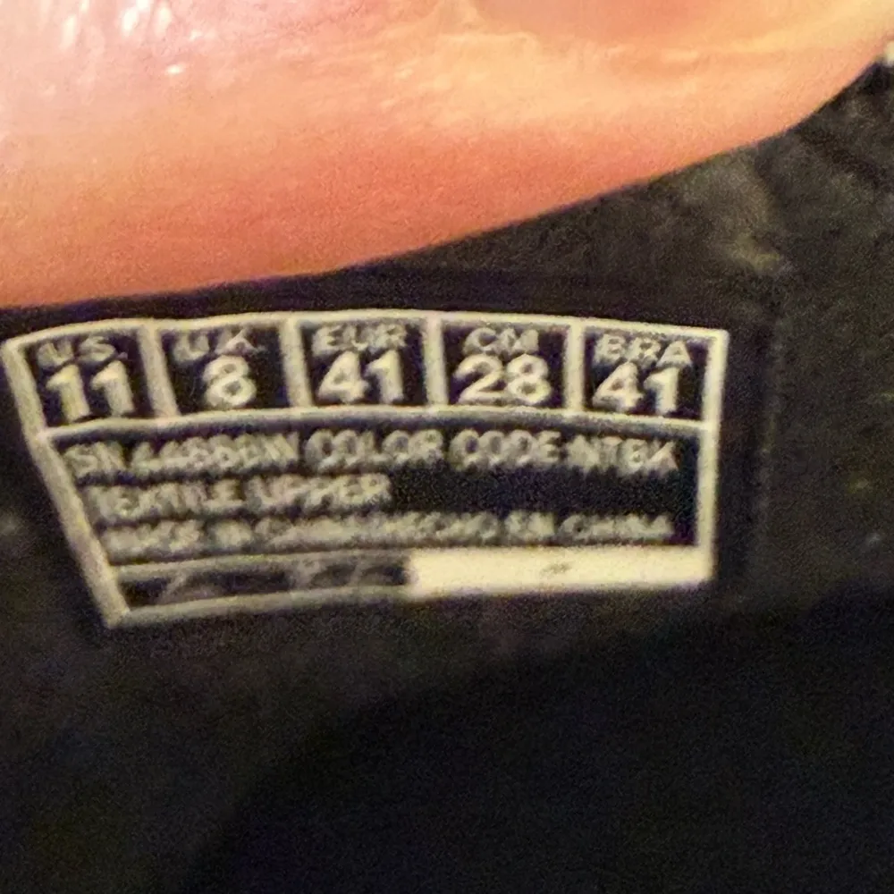 Skechers Cleo Stretch Fit Flats Shoes Wide Fit 11 Natural/Black Stripe Memory - Image 4