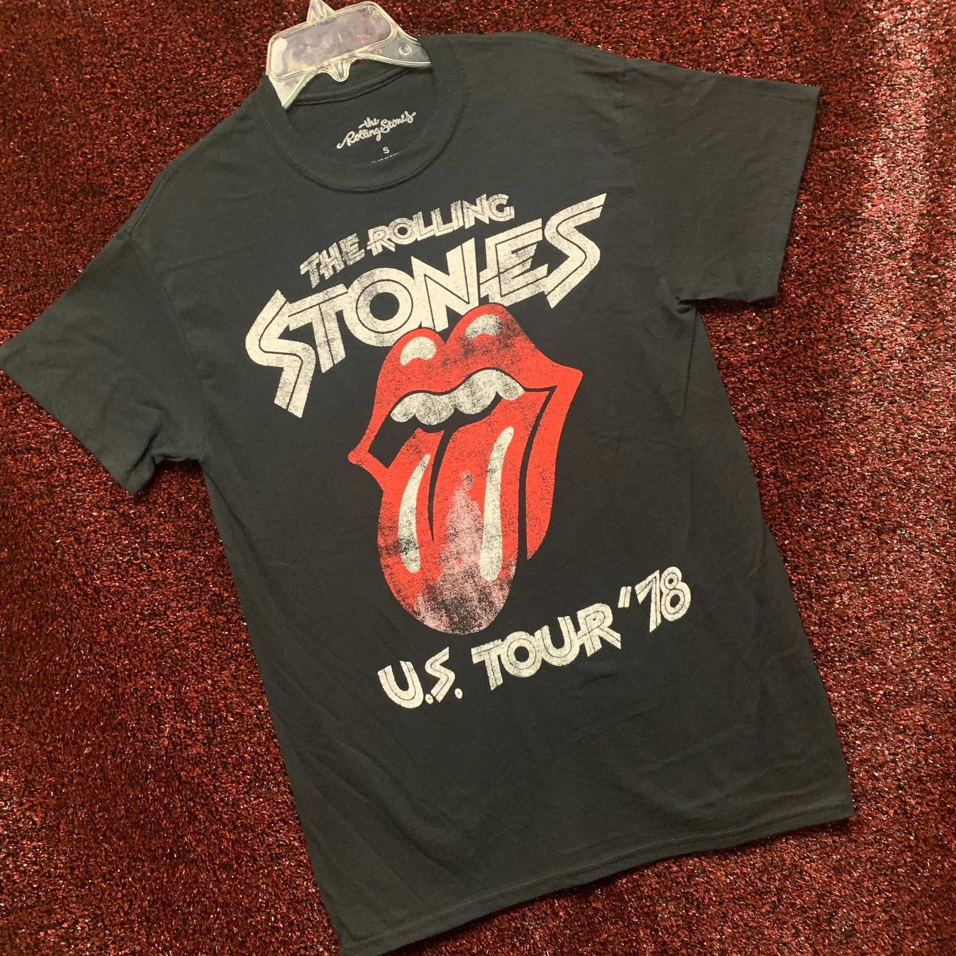 Tongue Logo Tour Tee Size S - Image 2