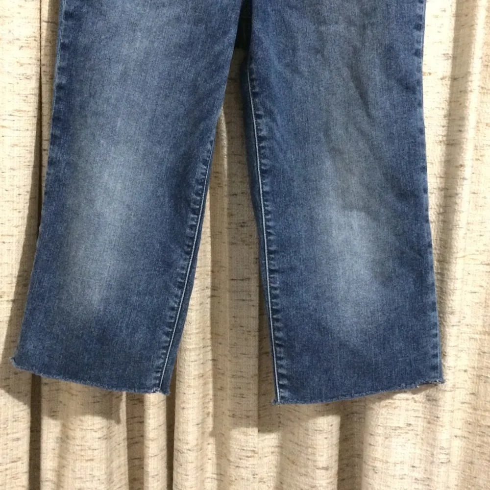 Athleta Sculptek Crop Raw Hem Jeans - Image 3